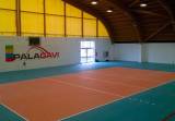 ALESSANDRIA, Gavi Ligure. The Palagavi's new sports floor