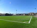 BRESCIA, Sarnico. The new football field for 11 players at the Inter Training Center at the Bertolotti Stadium 